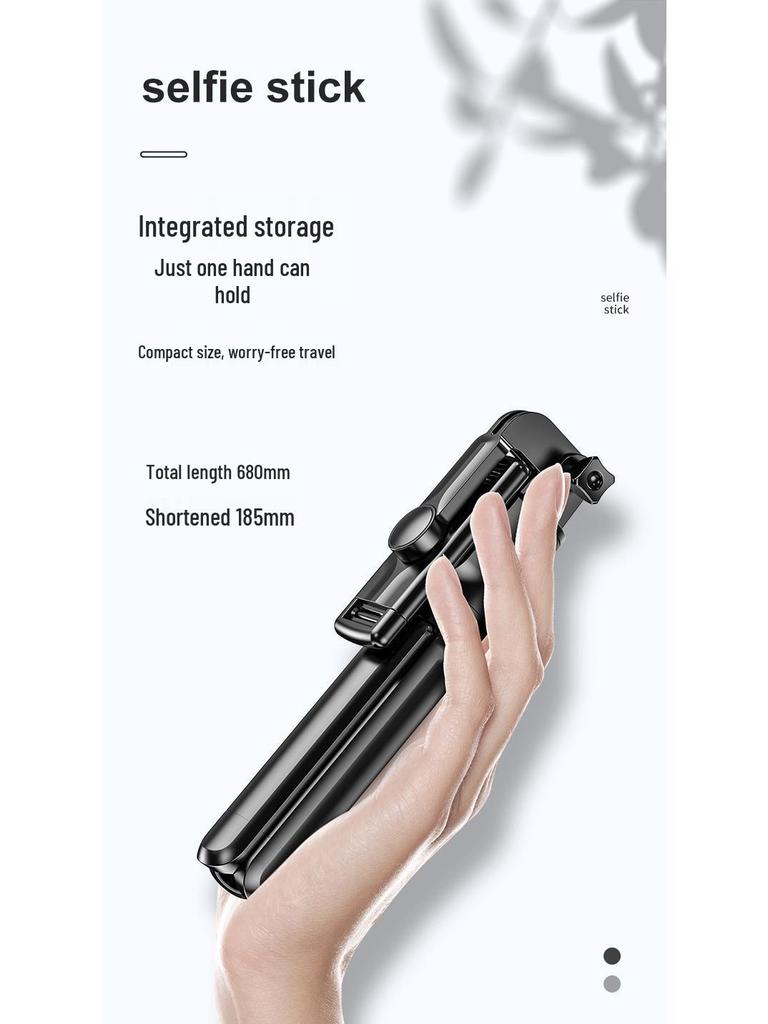 High-End Multifunctional Bluetooth Selfie Stick & Tripod with Remote for Outdoor Live Streaming Photography