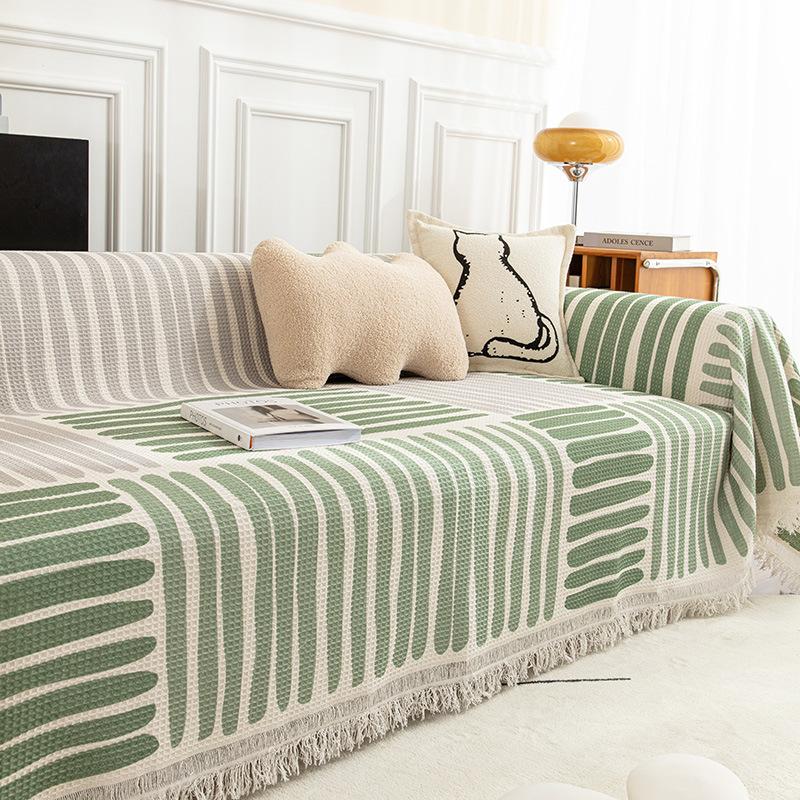INS Style Sofa Cover Towel All-Inclusive Non-Slip Sofa Cover Four Seasons Universal Sofa Cushion High Blanket