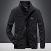 Куртка Outdoor Casual Men's Fattened Plus Men's Stand-Up Jacket