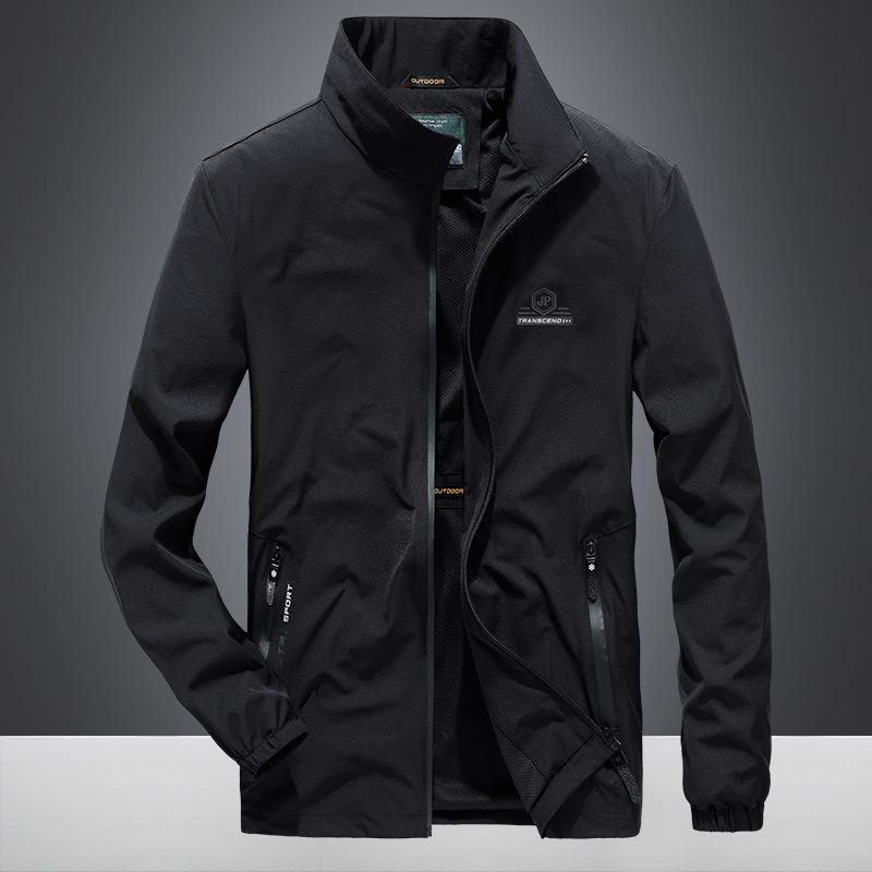 Куртка Outdoor Casual Men's Fattened Plus Men's Stand-Up Jacket