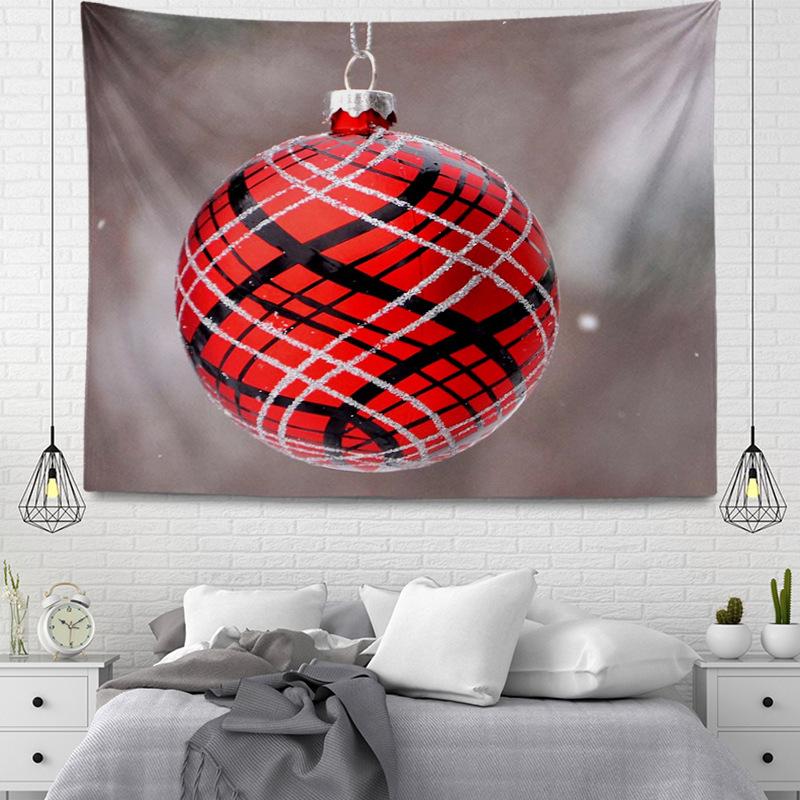 Серия подвесных тканевых гобеленов в рождественском стиле