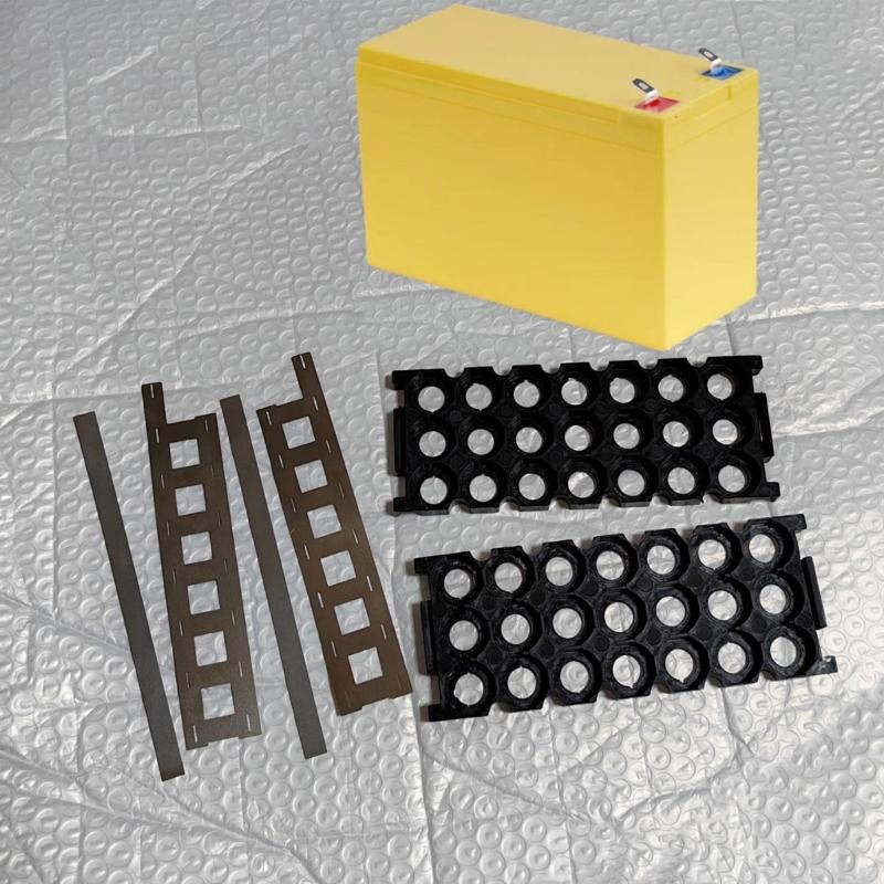 12V 7Ah Battery Case Lithium Battery Enclosure Empty Box with Integrated Injections Molding for Superior Seal