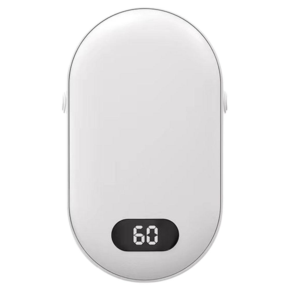 Компактный ручной подогреватель 2 в 1 с дисплеем температуры и функцией Power Bank для комфорта и удобства в холодную погоду