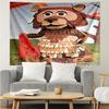Custom Name de fabeltjeskrant Print Tapestry, Backdrop, Easy Setup, Ideal for Bedroom, Office & Living Room, with Aesthetic Wall Hanging Decor.