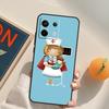 Чехол Funda для Xiaomi Redmi Note 14 13 9 10 11 12 Pro 9S 10S 11S 12S Redmi 13C 10C 12C 14C с рисунком 'Медицина Доктор Медсестра'