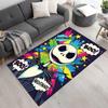 Jack Skellington Carpet Design for Playrooms Balcony Dormitory Kitchen Antislip Carpet Office home decor Best for Christmas