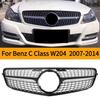 Для Mercedes Benz C Class W204 C180 C200 C300 C350 2007-2014 передний бампер решетка переделка GT Diamond AMG стиль авто аксессуары