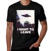 I Want To Leave Tshirt Casual Basic Short Sleeve Tshirt