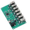 USB2.0 ХАБ Модуль USB2.0 Хаб DC 5V Без Драйверов USB Конвертер 1 на 7 Портов со Светодиодными Индикаторами USB Устройство Расширения
