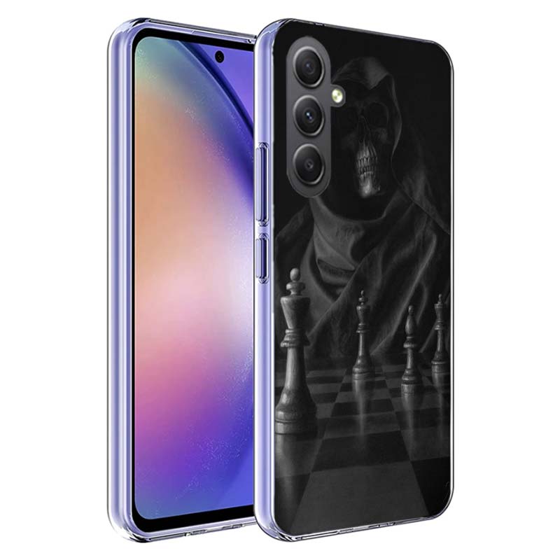 Competitive Chess Game Phone Case for Samsung A17 A37 A57 A07 A16 A26 A36 A56 A06 A02S A12 A22 A32 A52S A04S A14 A24 A34 A54 A03