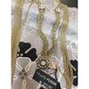 Б/у длинное ожерелье EVITA PERONI с украшением из бижутерии