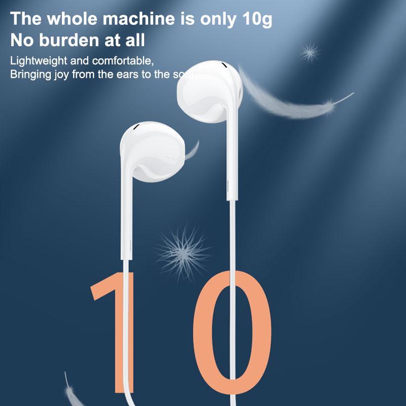 Hi-Fi Type-C с ЦАП Микрофон Наушники для iPhone 15 16 pro max Samsung Galaxy S24 Проводные наушники