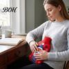 Winter Essentials 1000/2000ML Christmas Hot Water Bottle, Cartoon Bag with Knit Lightweight Cover, Long Lasting Heat Retention, Warm Safe Bottle