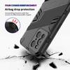 Armor Bracket Case For OPPO Find X3 Pro Realme 7 Narzo 20 C15 C12 V15 GT Reno 5 Pro Plus 4 Lite A93 5G A74 4G A53 A32 Back Cover