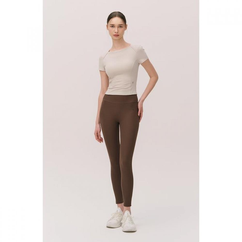 Huit Ticha Rib Slim Line Back Pocket 3 4 Leggings Htwle5k03t