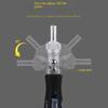 0-180 Degrees Ratchet Screwdriver Chrome Vanadium Steel Hand Tools Screw Driver Bit  Home