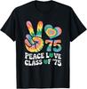 Class Of 75 1975 50th Class Reunion Tie Dye Graduation T-Shirt Unisex T-Shirt