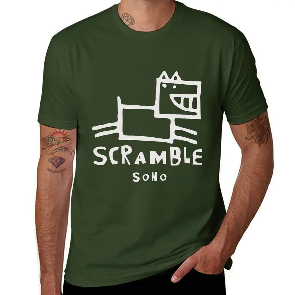 Scramble Studios Soho - Toast of London T-Shirt man clothes plus sizes plus size clothes plain black t shirts men