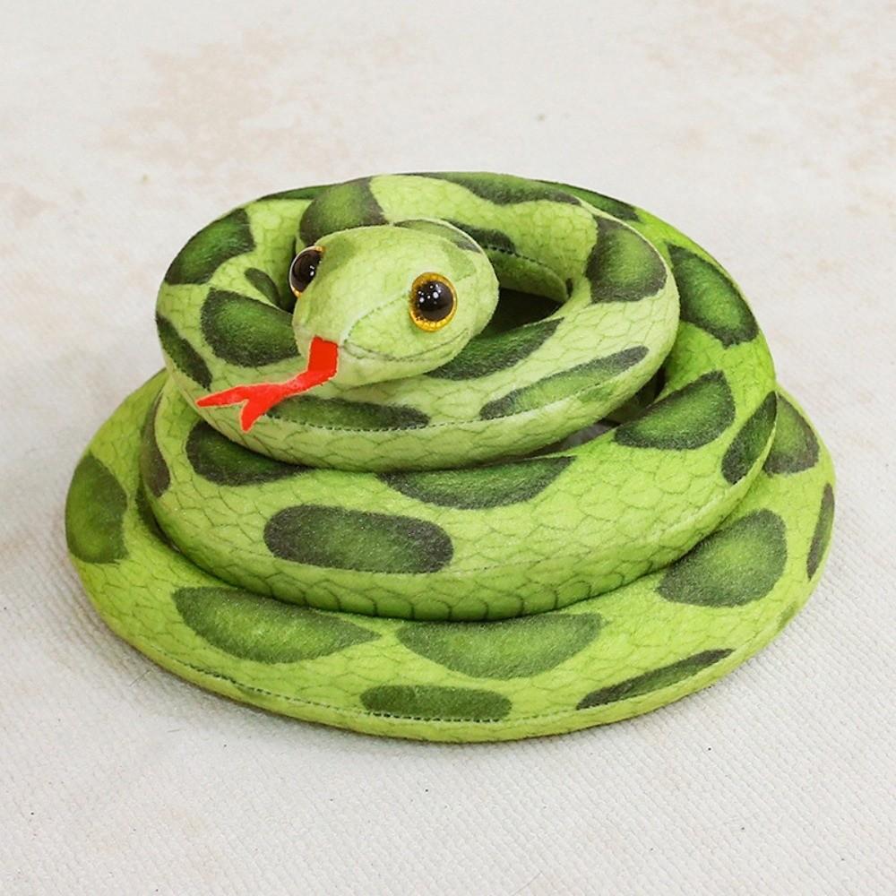 Soft Simulation Snakes Plush Toy Lifelike Long Snakes Plush Toy Funny Birthday Gift