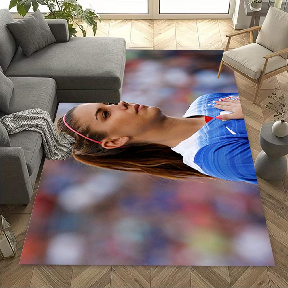 Man Player Action Area Rug Design for Decorate room Bedrooms Kitchen Entryway Antislip Carpet Office home decor Gift for Festivals