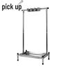 Floor-Standing Cleaning Tool Organizer Rack