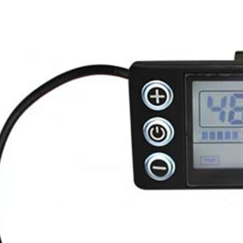 ЖК-дисплей электрического скутера, легко читаемая панель измерителя скорости скутера с 6-контактным водонепроницаемым разъемом