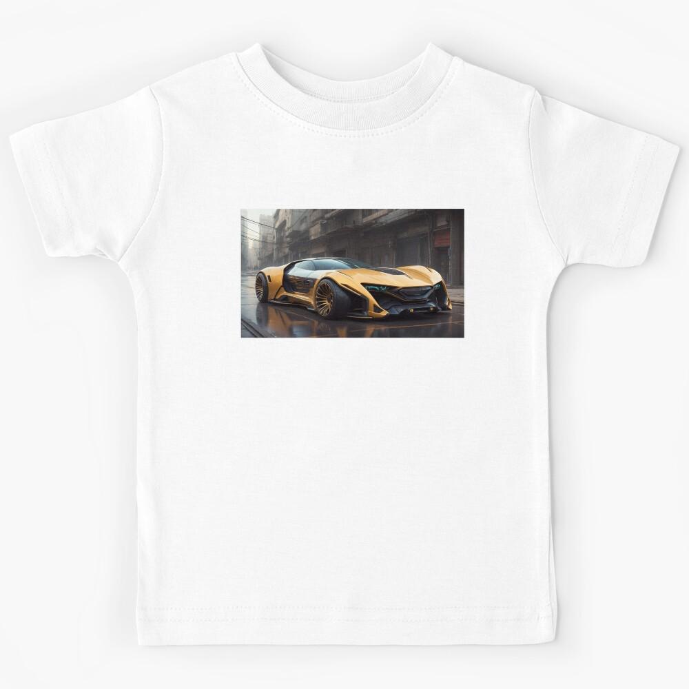 Futuristic Sports Car Kids T-Shirt