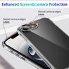Shockproof Clear Transparent Case For iPhone 17 Air 16 Plus 15 pro max All Series, Anti-Yellowing Air-Guard Corners Full Wrap Protective Phone Shell