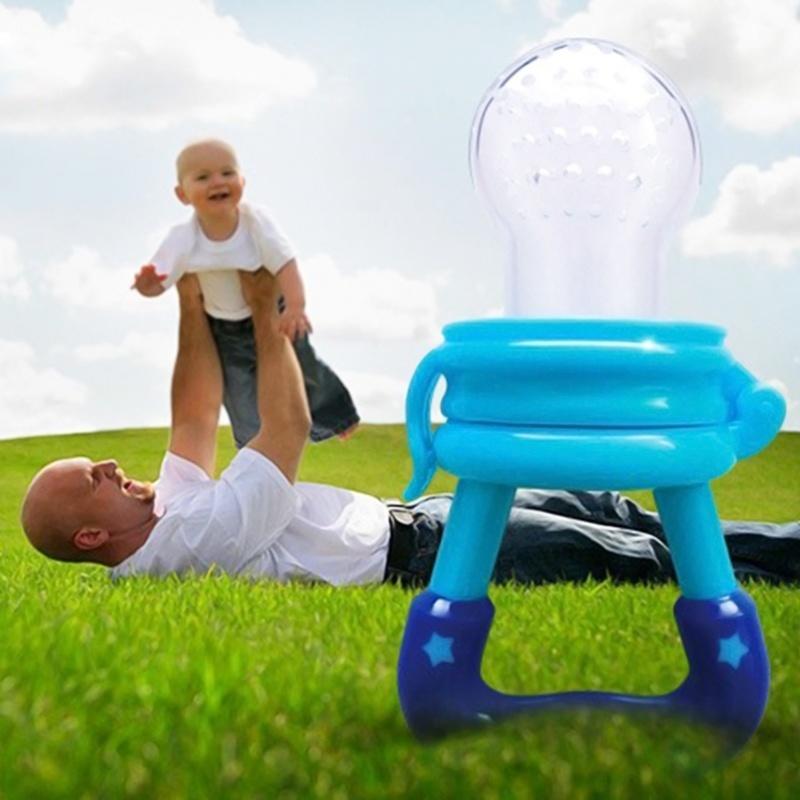 Baby Pacifier Nipple Fruit and Vegetable Le Fruit Consisting Bit Happy Baby Silicone Bit Bag Feeding Utensils Teether Pacifier