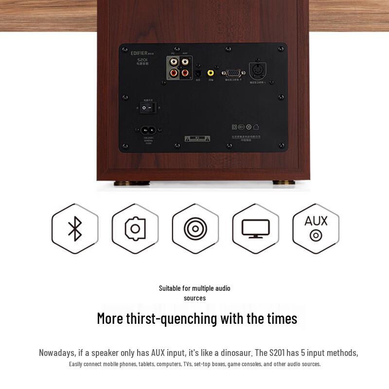 Edifier S201 HIFI Active 2.1 Speaker System