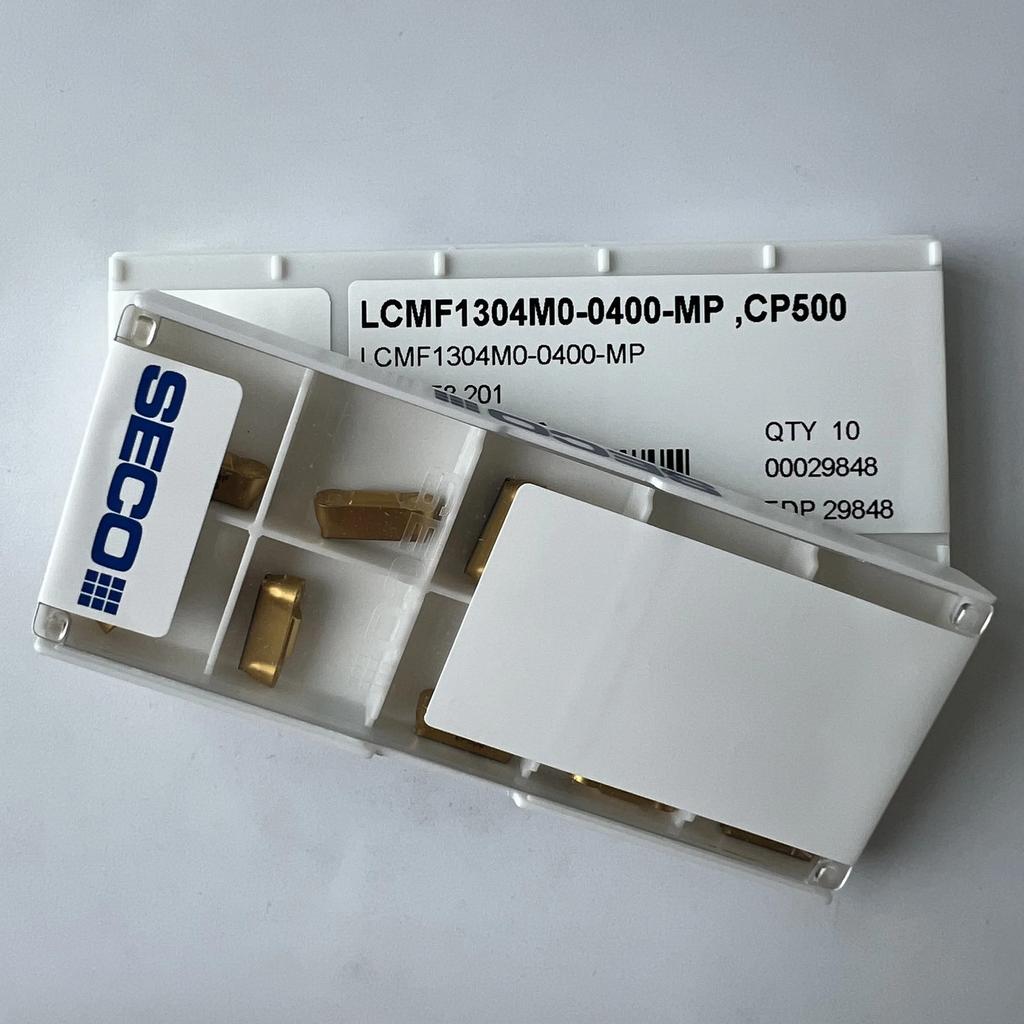 Seco / LCMF1304M0-0400-MP,CP500 / Original Genuine CNC Alloy Blade 10 PCS