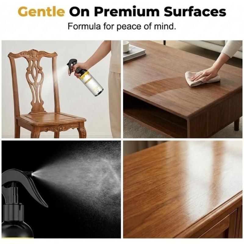 Beeswax Wood Polish, 2026 New Multifunctional Wood Care Wax, 120ml Wood Conditioner for Furniture & Floors, 2.83" x 6.61" Portable Wood