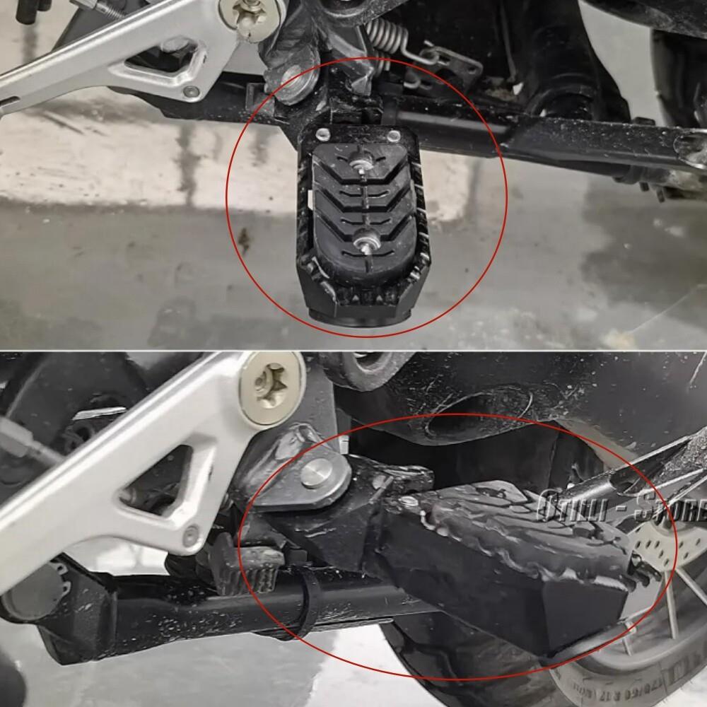 Черные Регулируемые Подножки Педали Для Bmw R1200Gs R1250Gs Adventure