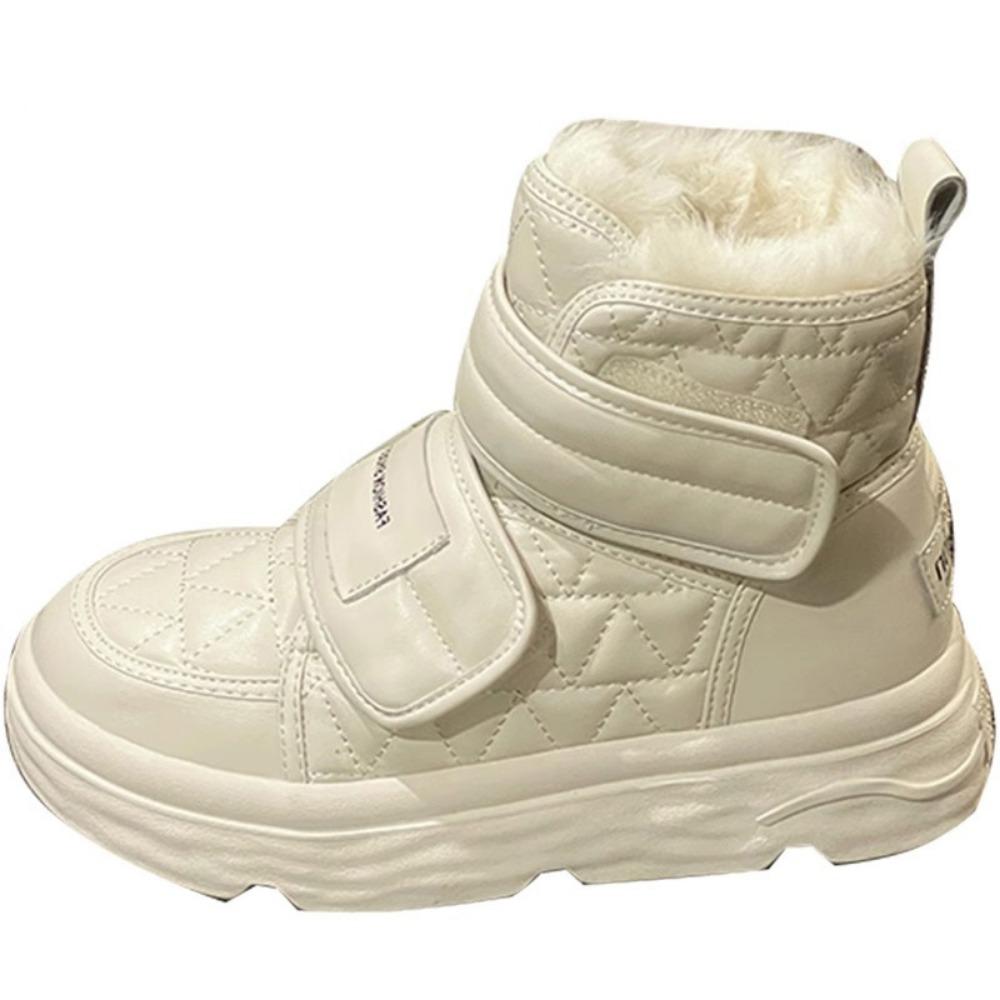 Женские зимние плюшевые водонепроницаемые нескользящие толстые зимние ботинки