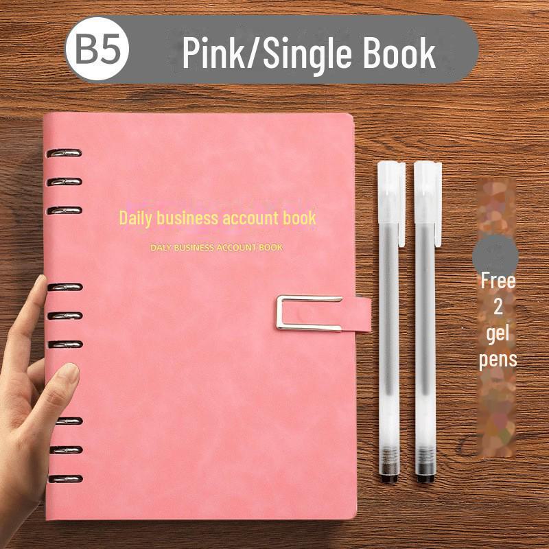 Ежедневный учет расходов B5. Книга учета с отрывными листами.