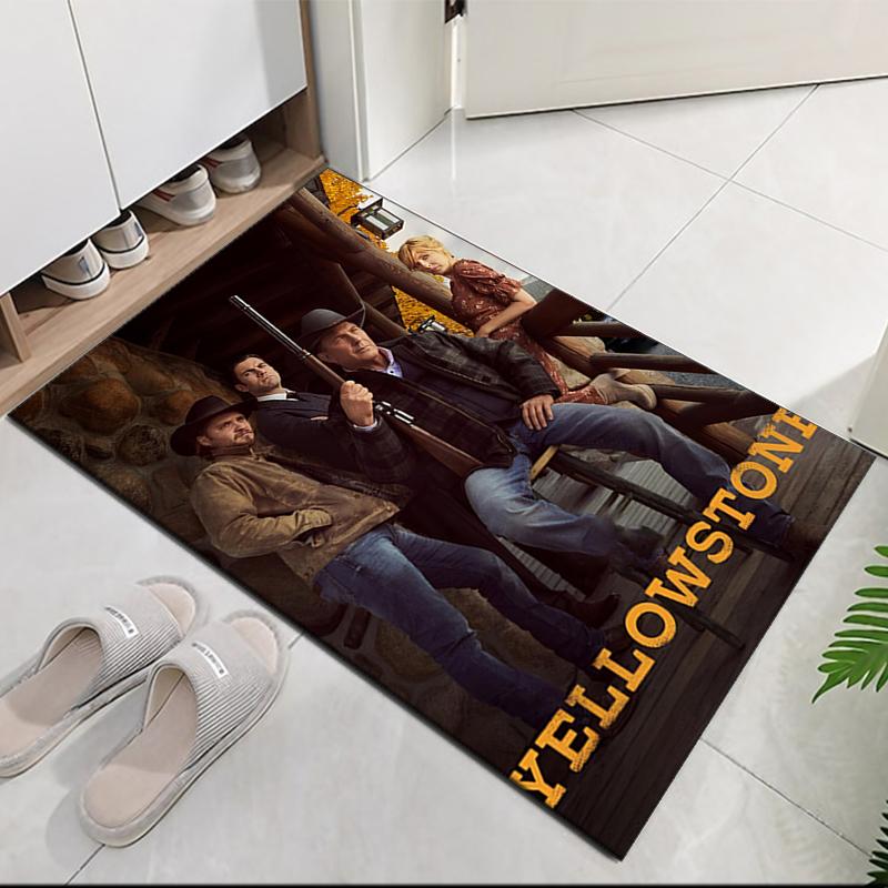 Yellowstone Printed Carpetrugfor Office Chair Living Room Bedroom Kitchen Room Decor Gifts