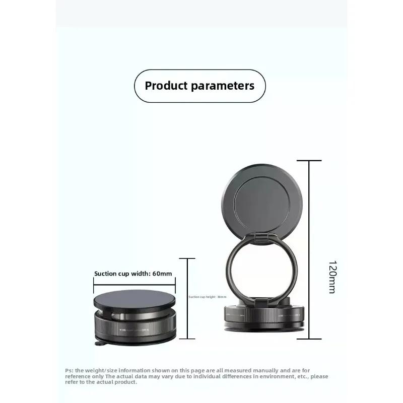 Магнитный держатель для телефона с вакуумной присоской T30, для Magsafe, крепление для телефона с присоской, регулируемый поворотный замок, для вашего автомобиля/спортзала/зеркала