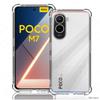 Прозрачная силиконовая противоударная чехол-бампер для Xiaomi POCO M7 4G Чехол Защитный корпус для линз POCOM7 Little M 7 7M 2025 Funda TPU Чехол