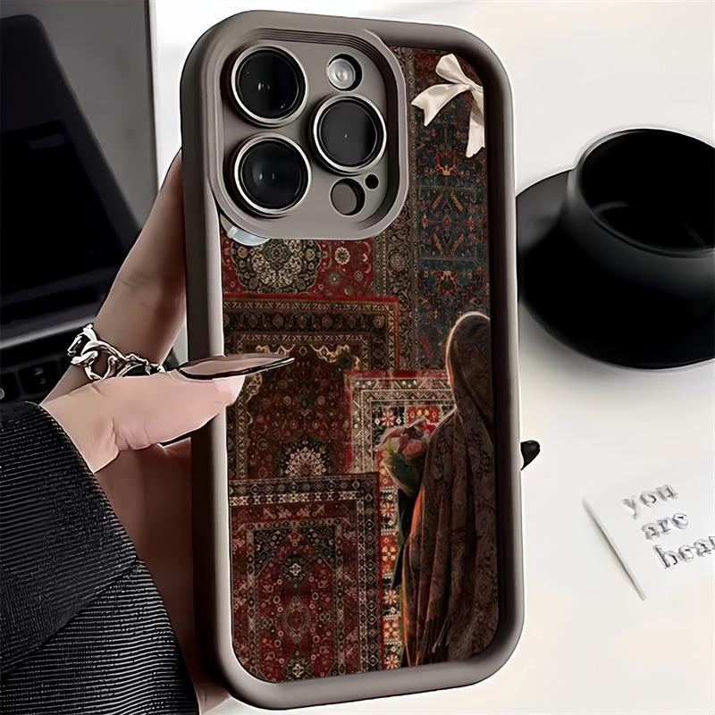 Винтажный персидский ковер Чехол для телефона для Samsung S26 S25 S24 S23 S22 S21 S20 F06 M16 Note 20 FE Plus Ultra 4G 5G Мягкий чехол из ТПУ