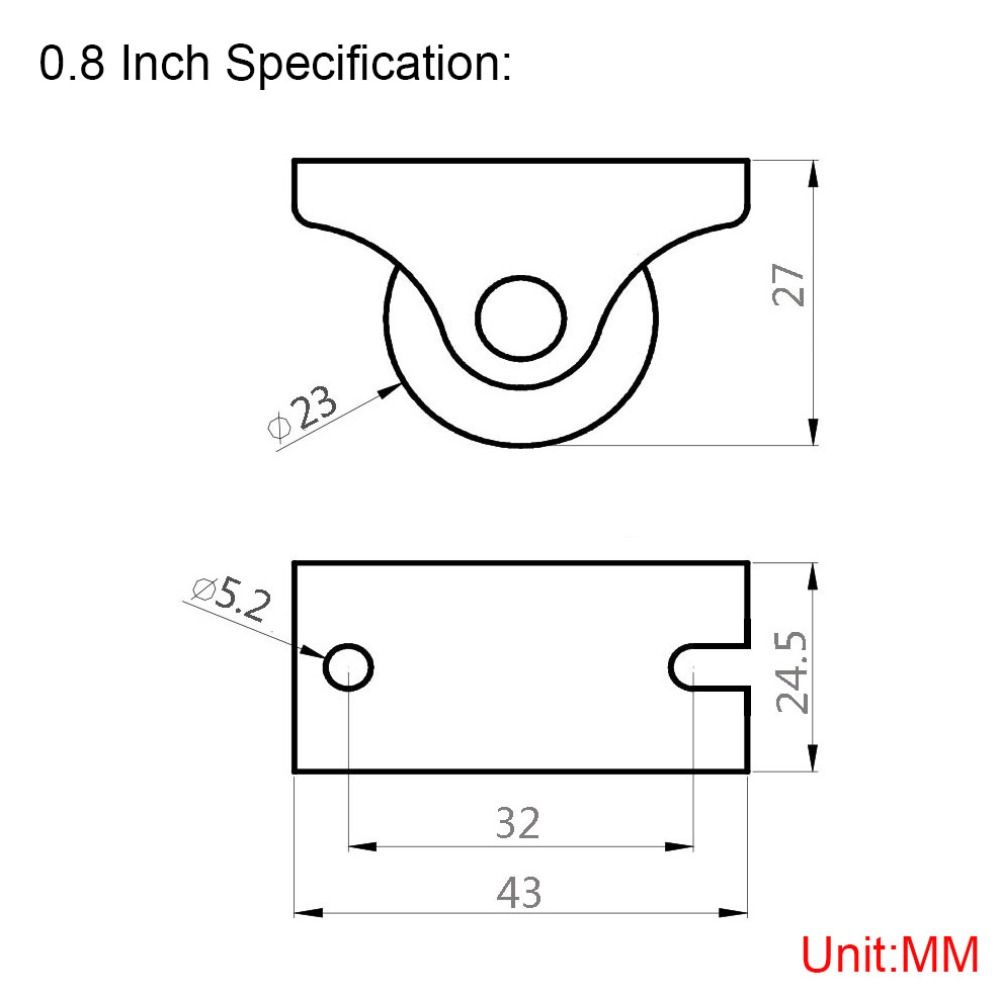 Резиновое Прямое Колесо Оранжевые Направленные Ролики Мини Самоклеящийся Ролик