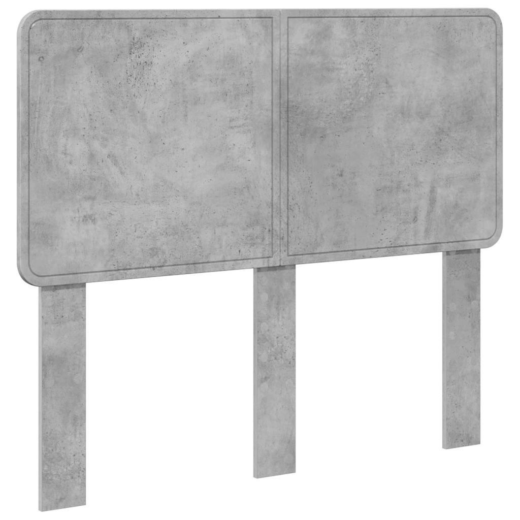 Headboard Concrete Grey Engineered Wood