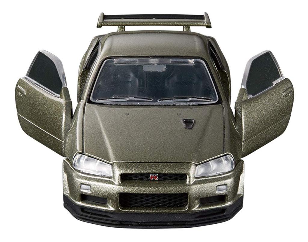 Tomica Premium RS Nissan Skyline GT-R V-spec II Nur (Millennium Jade)