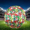 Super Mario Print Size 5 Soccer Ball, PU Wear Resistant Football for Match Training and Daily Practice, Birthday Gift for Soccer Fans