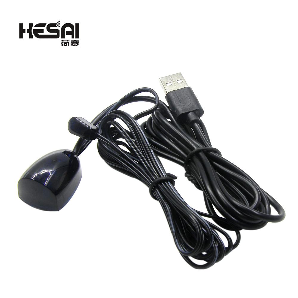 Практичный USB-адаптер ИК-пульт Дистанционного Управления Удлинитель Повторитель Приемник Передатчик Подходит для Всех Устройств с Пультом ДУ 2 м