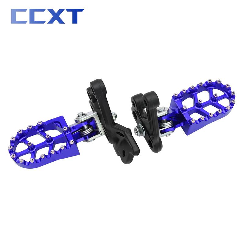 Electric Motorcycle CNC Foot Pegs Rests Pedals Footpegs Bracket For Surron Sur-Ron Light Bee X/S For Segway X260 X160 Universal