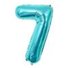 32-Inch US Number Birthday Party Balloons - Individual Aluminum Film
