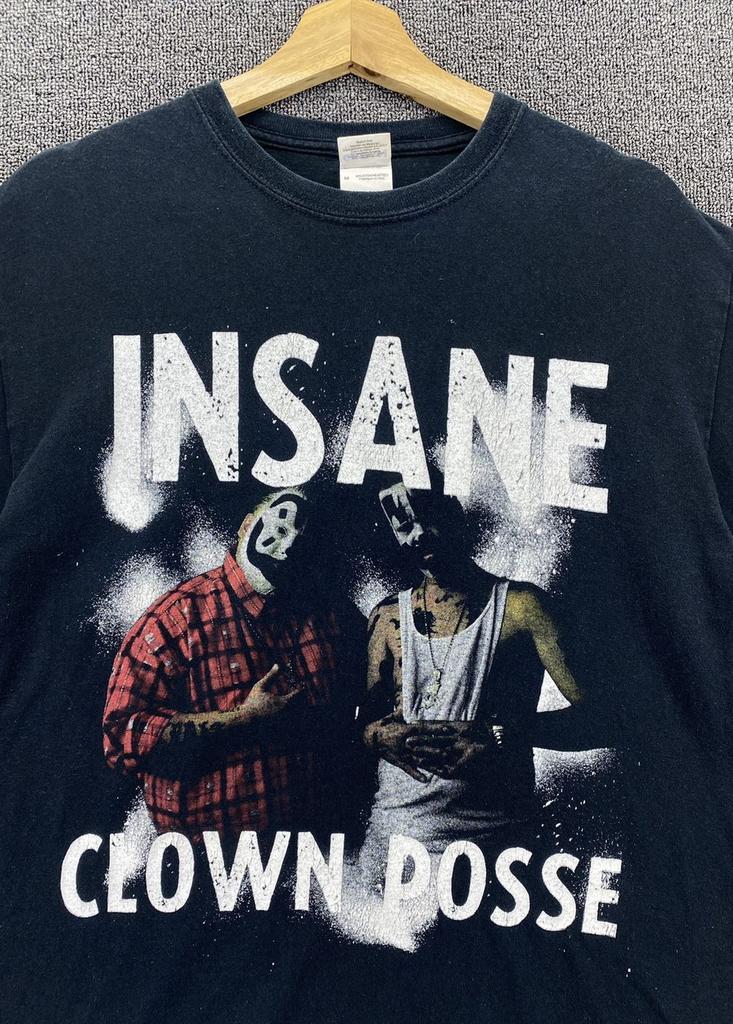 Insane Clown Posse Hip Hop Rap Tees T Shirt retro style black tee