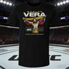 2026 Лето UFC Марлон Вера Боевой Графический Футболка Женская Спортивная Хлопок Короткий Рукав Свободная Повседневная Фитнес Рубашка Унисекс
