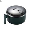 1000ML Noodle Bowl Food-grade Portable Anti-leak Stainless Steel School Dorm Student Ramen Noodles Bowl