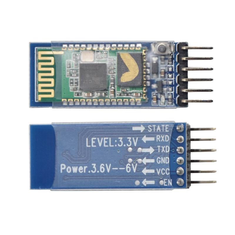HC-05 HC-06 мастер-ведомый 6pin/4pin с защитой от обратной полярности, интегрированный модуль последовательной передачи Bluetooth, беспроводной последовательный для arduino